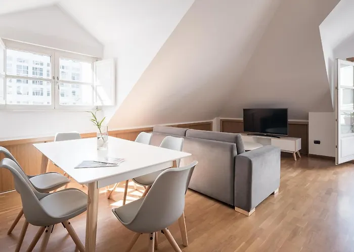 Atico En Santa Catalina A Coruna